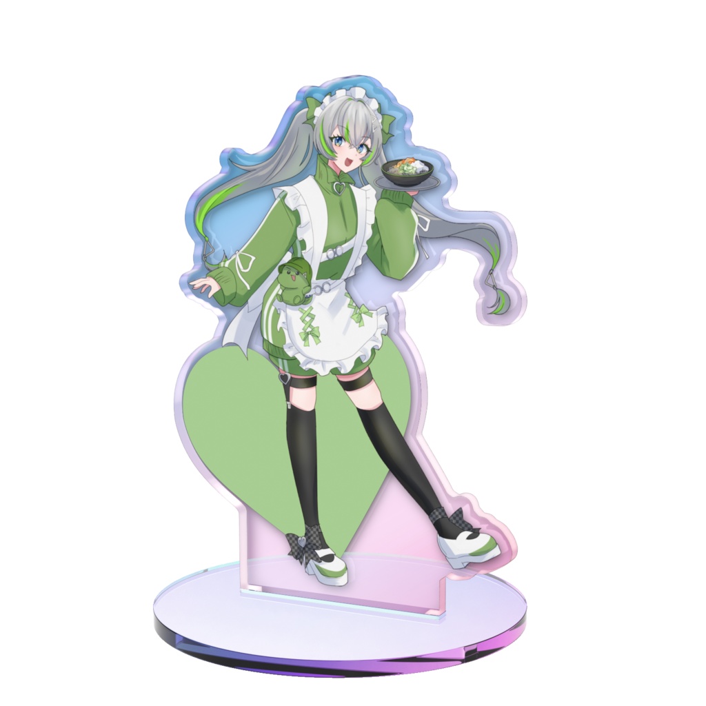 【ユニプロ二次創作】歩音ティナアクリルスタンド　ジャージメイドVer