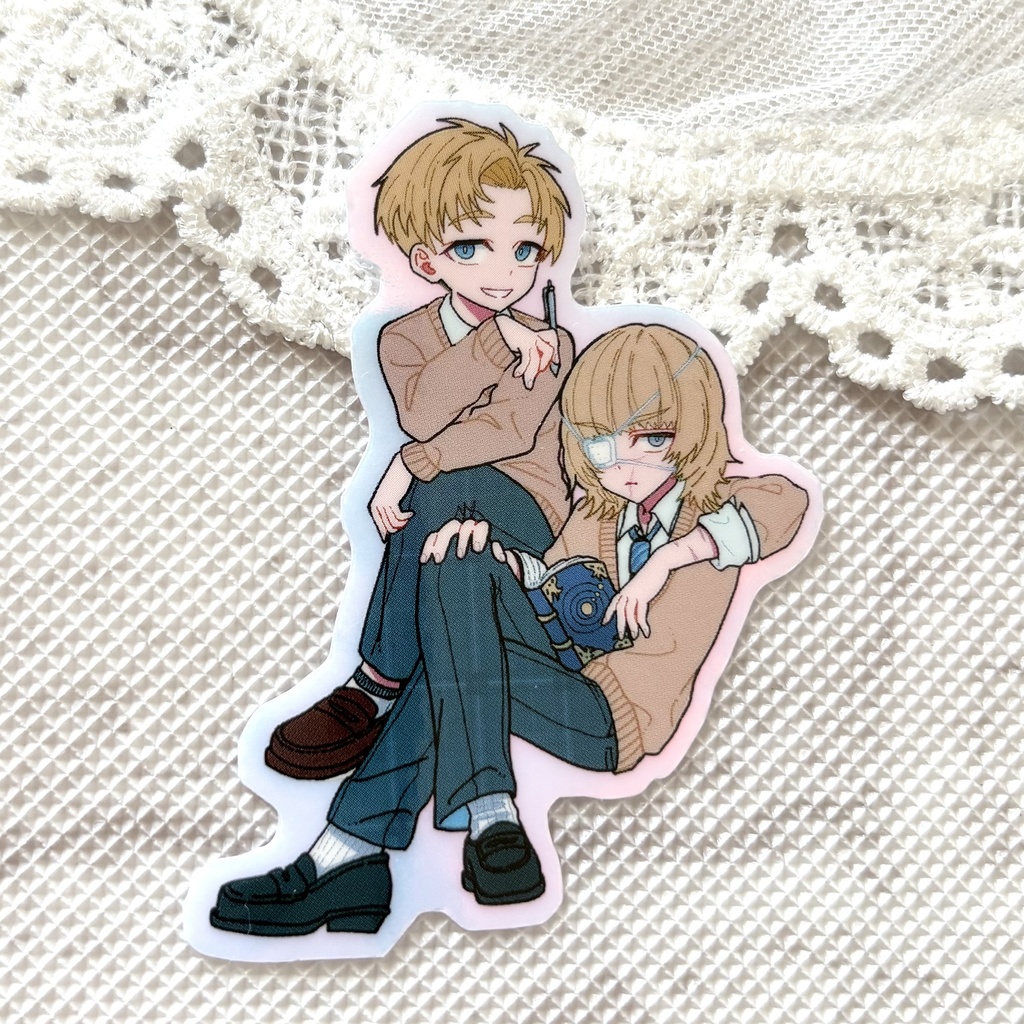 【ラファとバデ】ステッカー