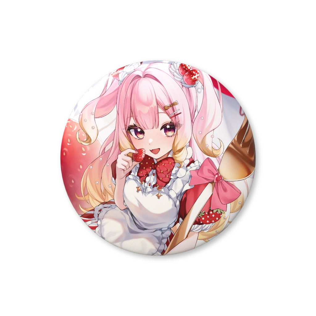 【甘皇みしゅ生誕グッズ771】缶バッジ 44mm