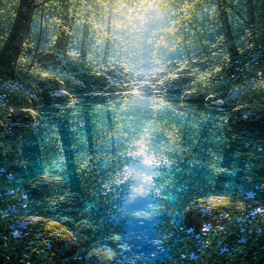 水鏡の泉