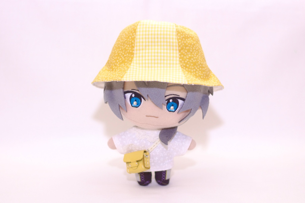 10cm/16cmぬい用🌻チューリップハット&ショルダーバッグセット☀️