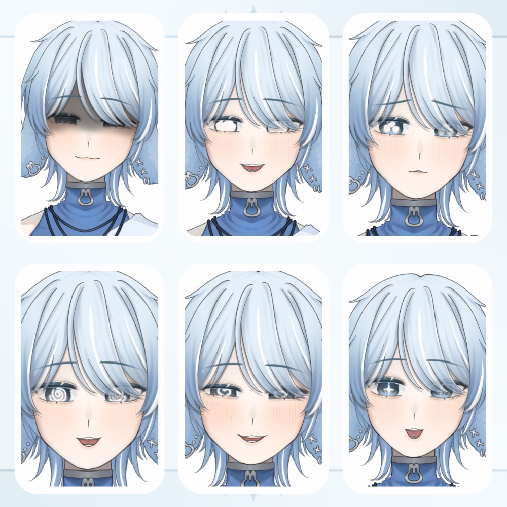 【1点限定 Live2D】 うさぎの男の子 【Live2D Model】