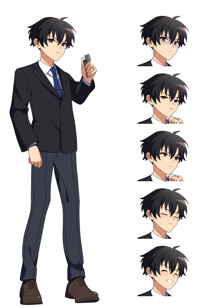 アニキ野良犬  立ち絵&表情差分