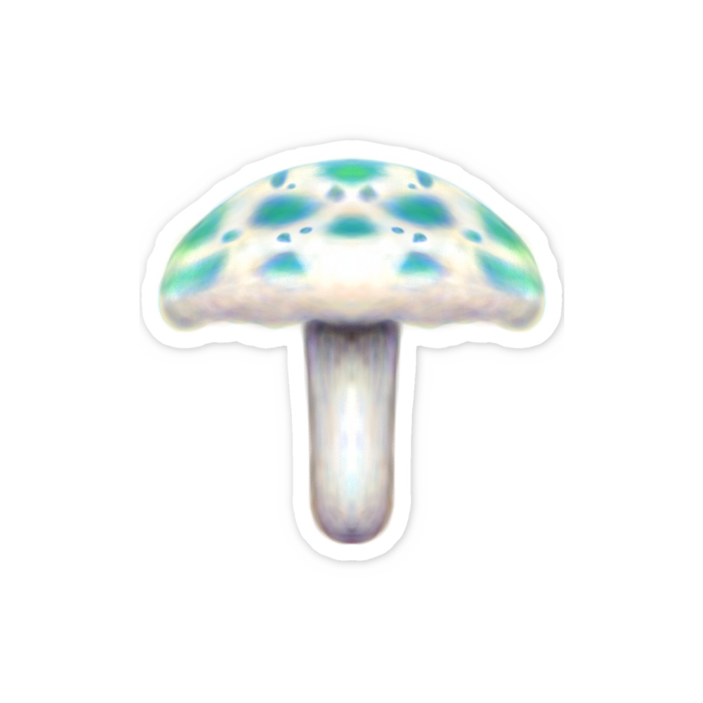 きのこステッカー