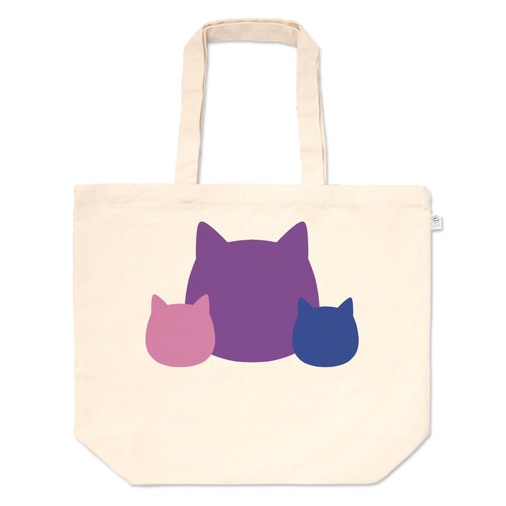 猫顔シルエット