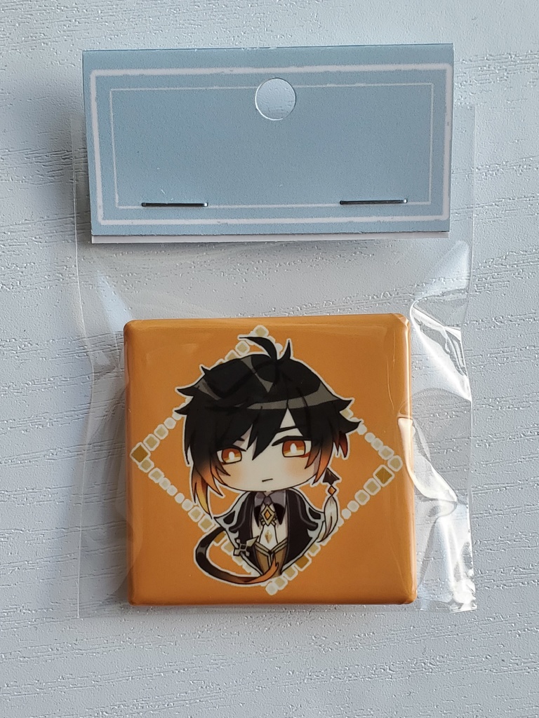 【原神】スクエア缶バッジ