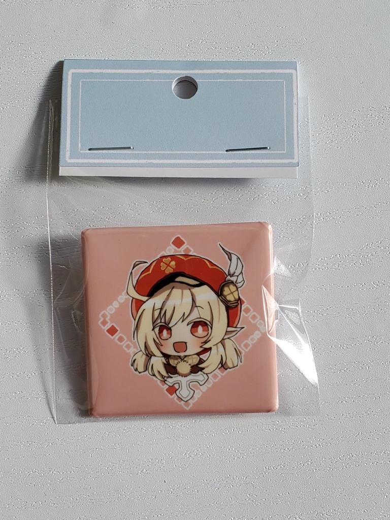 【原神】スクエア缶バッジ