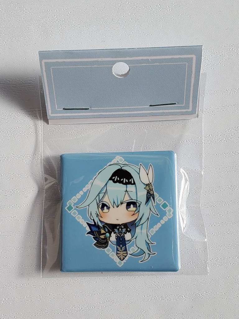 【原神】スクエア缶バッジ