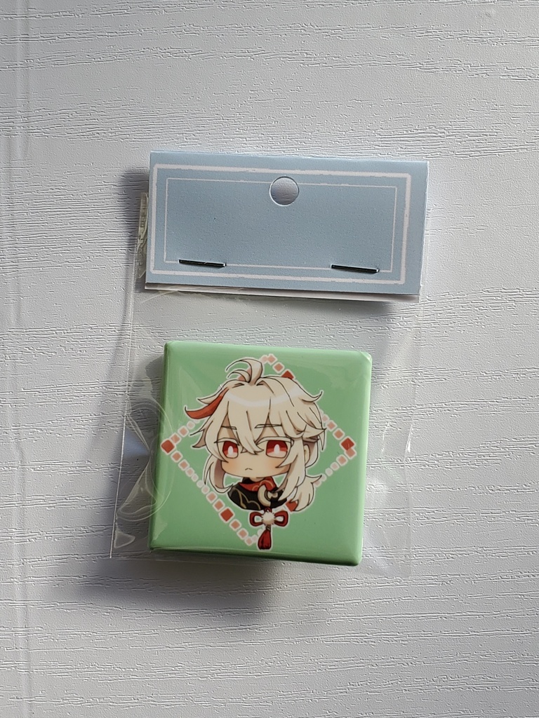 原神】スクエア缶バッジ - ふくふく巣箱 - BOOTH