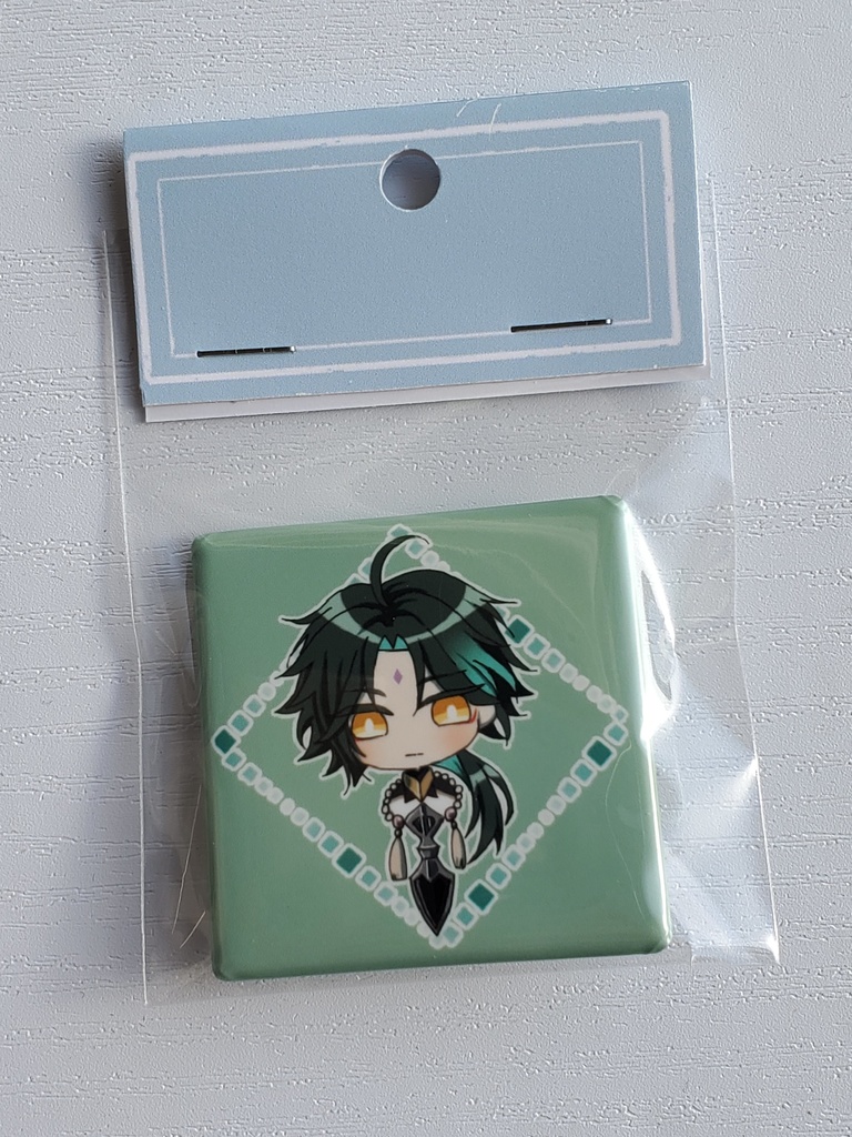 【原神】スクエア缶バッジ