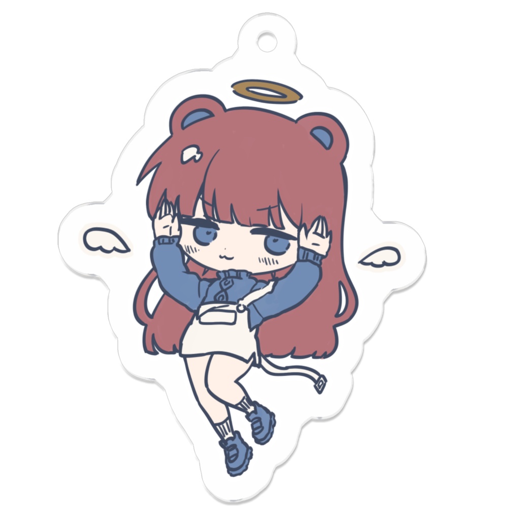 ぽでぃあくきー!(透明アクリル)