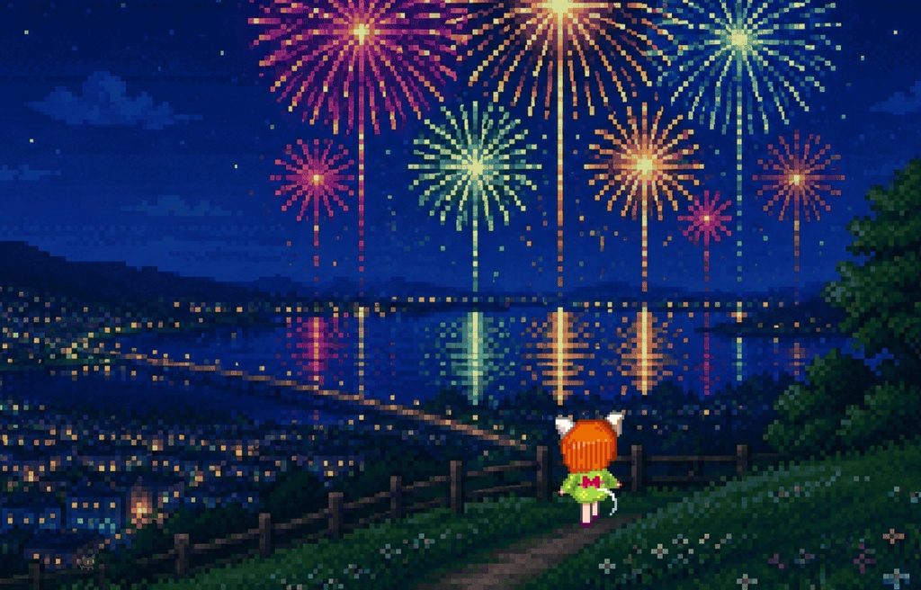 【オリジナルモデル】遊悠みぃこ【ドット絵モデル】