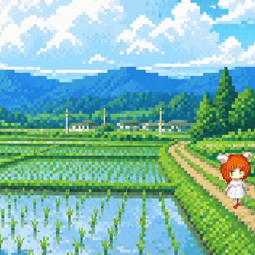 【オリジナルモデル】遊悠みぃこ【ドット絵モデル】