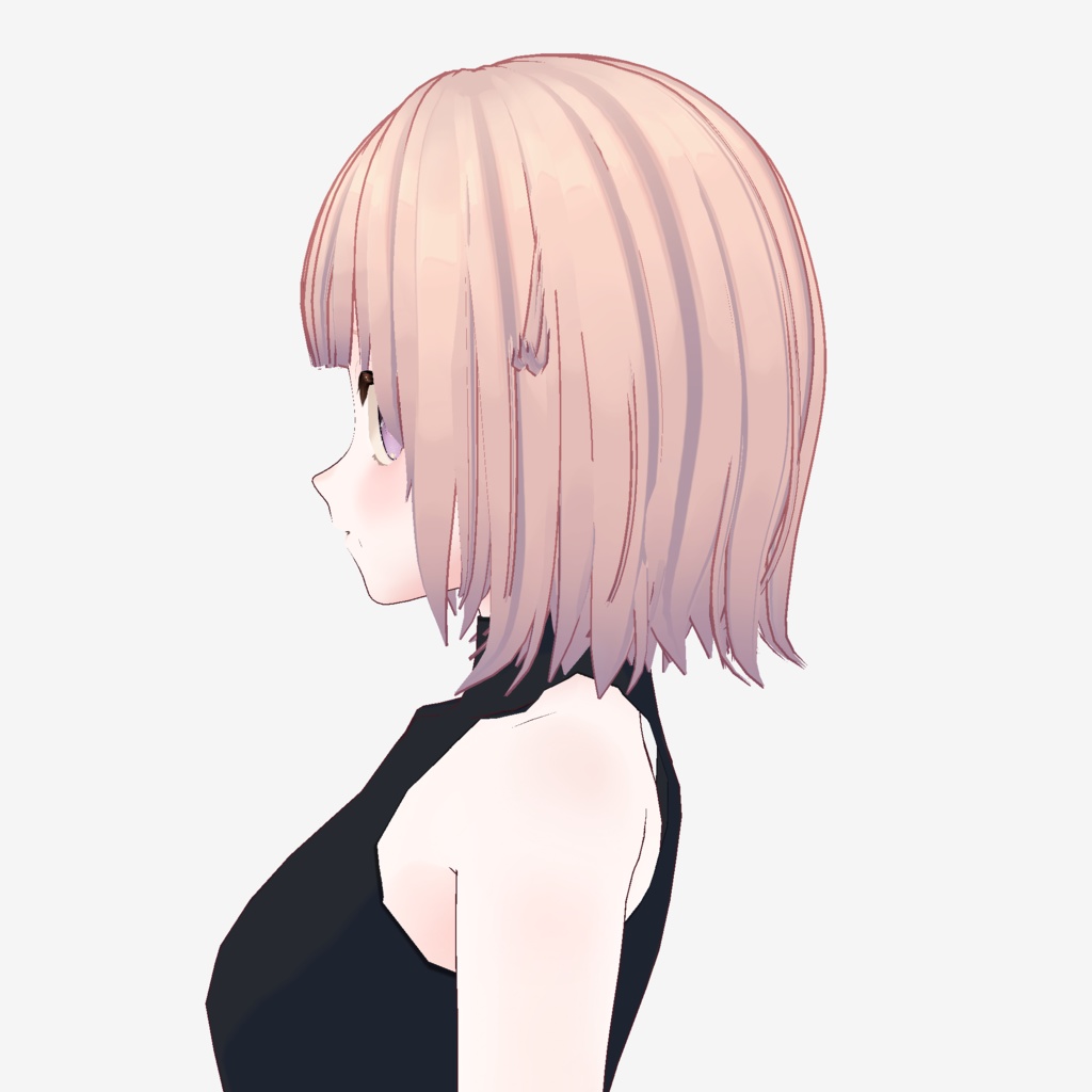 【VRoid】外はねボブ【ヘアプリセット】