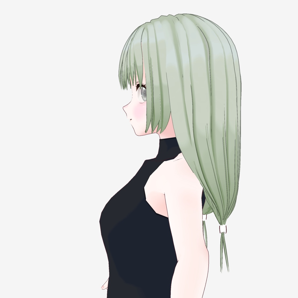 【VRoid】ゆるロングおさげ【ヘアプリセット】