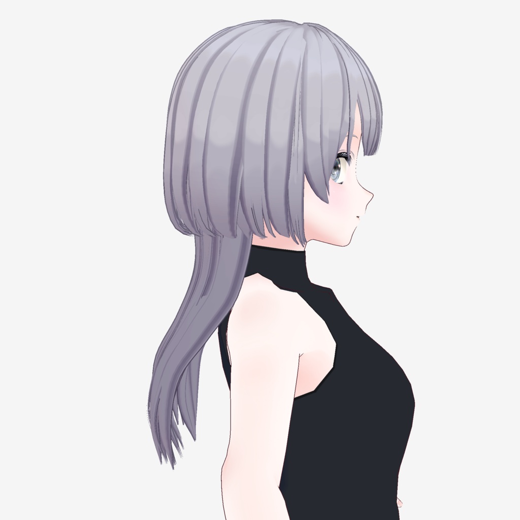 【VRoid】ロングくらげ【ヘアプリセット】