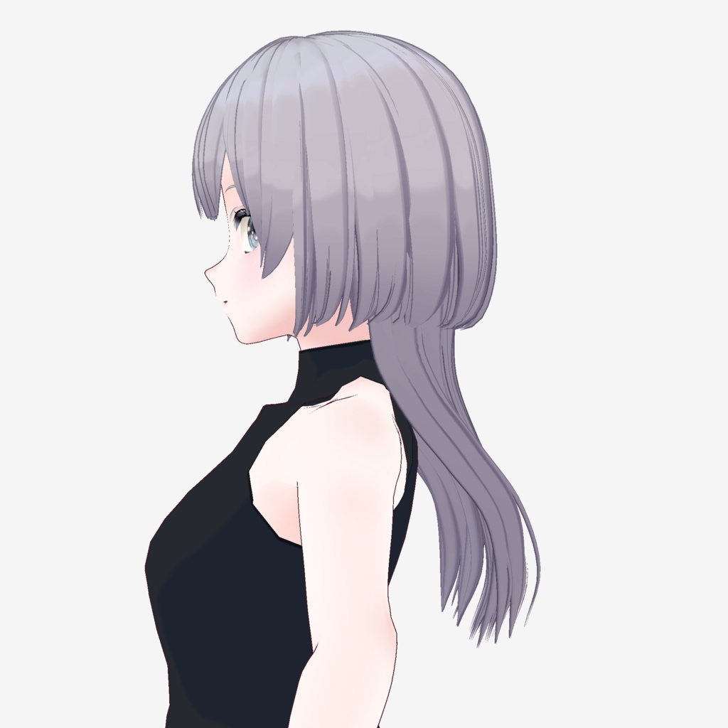 【VRoid】ロングくらげ【ヘアプリセット】