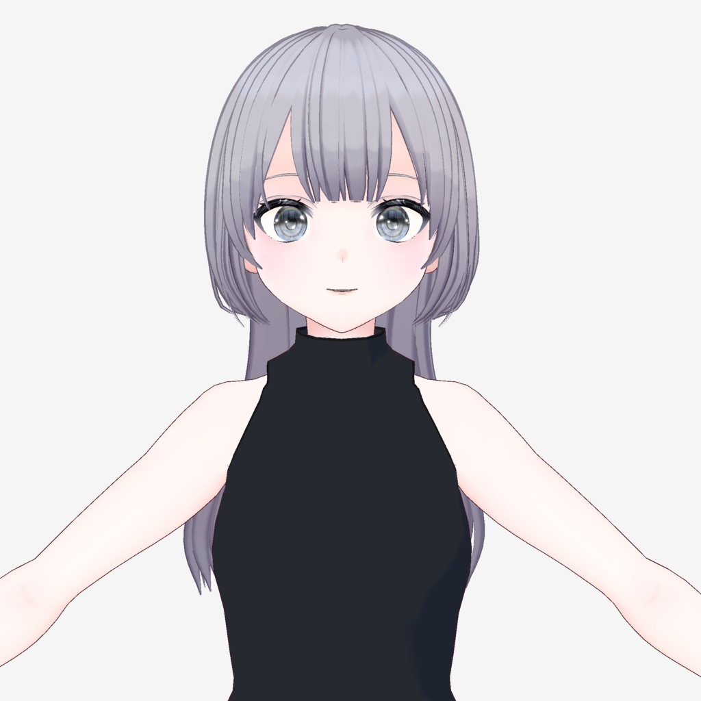 【VRoid】ロングくらげ【ヘアプリセット】