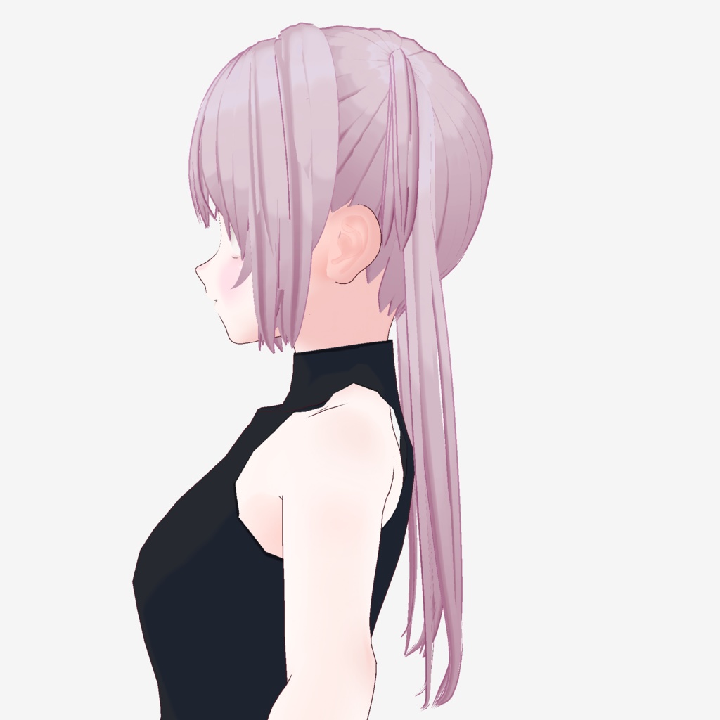 【VRoid】ワンちゃんツインテール【ヘアプリセット】