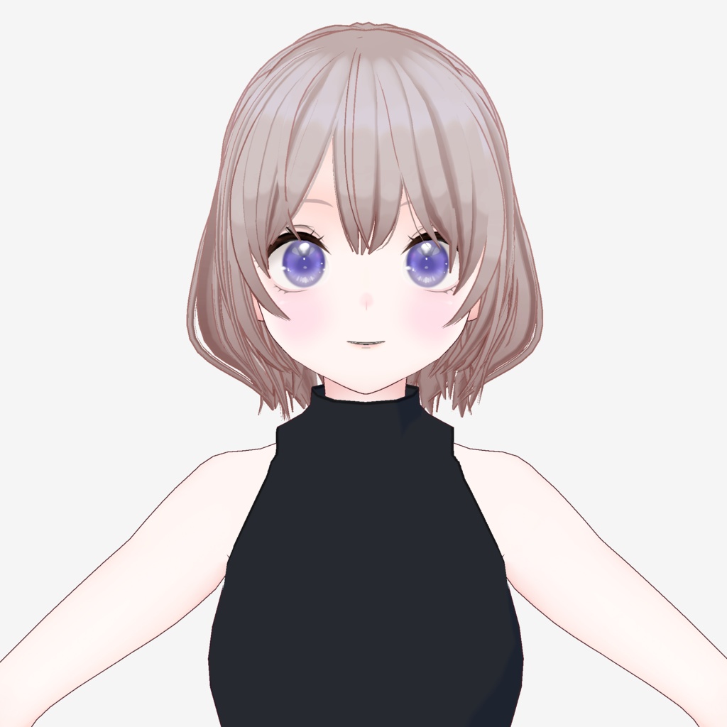 【VRoid】ふんわりボブ【ヘアプリセット】