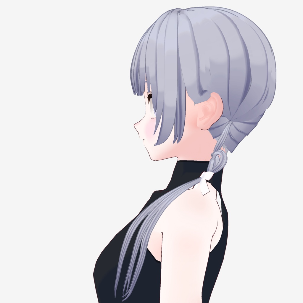 【VRoid】ハートローツインテール【ヘアプリセット】