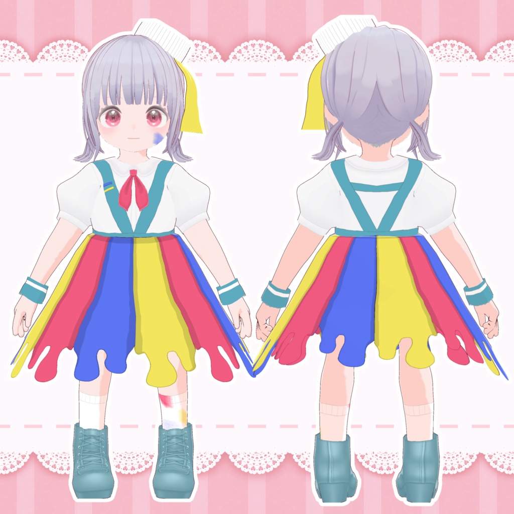【VRoid / VRM model】えのぐちゃん