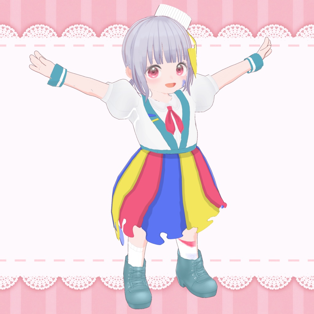 【VRoid / VRM model】えのぐちゃん