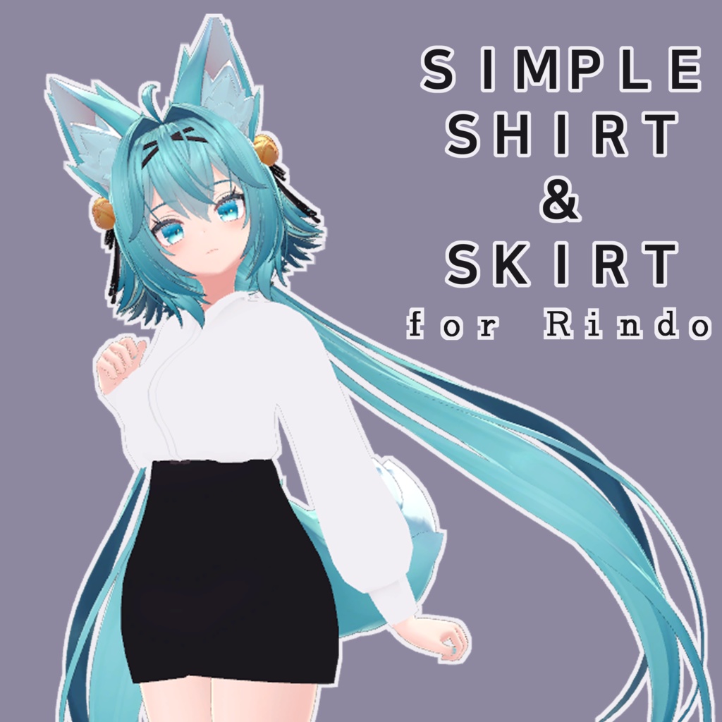 「竜胆_Rindo」ちゃん専用＿Simple Shirt&Skirt