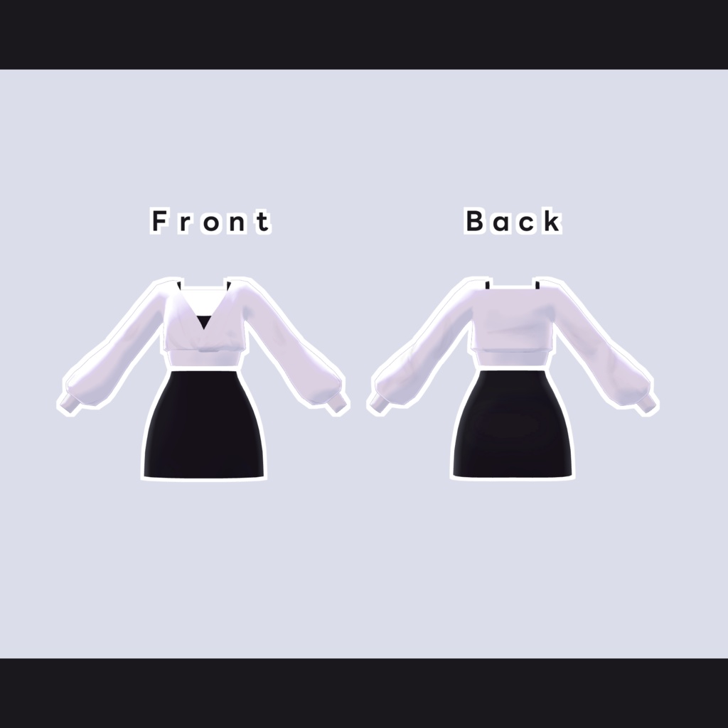 「Grus」専用ーPuff Tops & Skirt