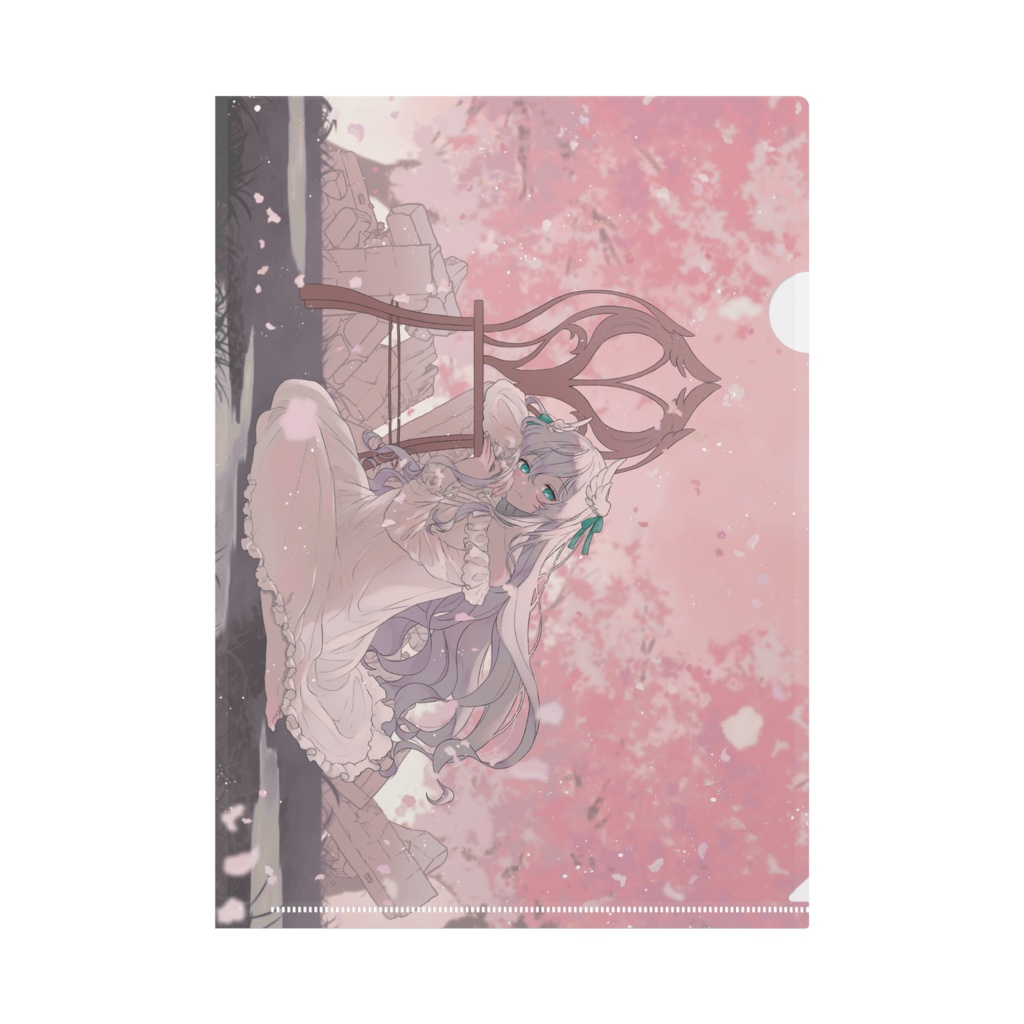 【誕生日記念2024】天羽めいこ『春を待つ』A4クリアファイル(2種)