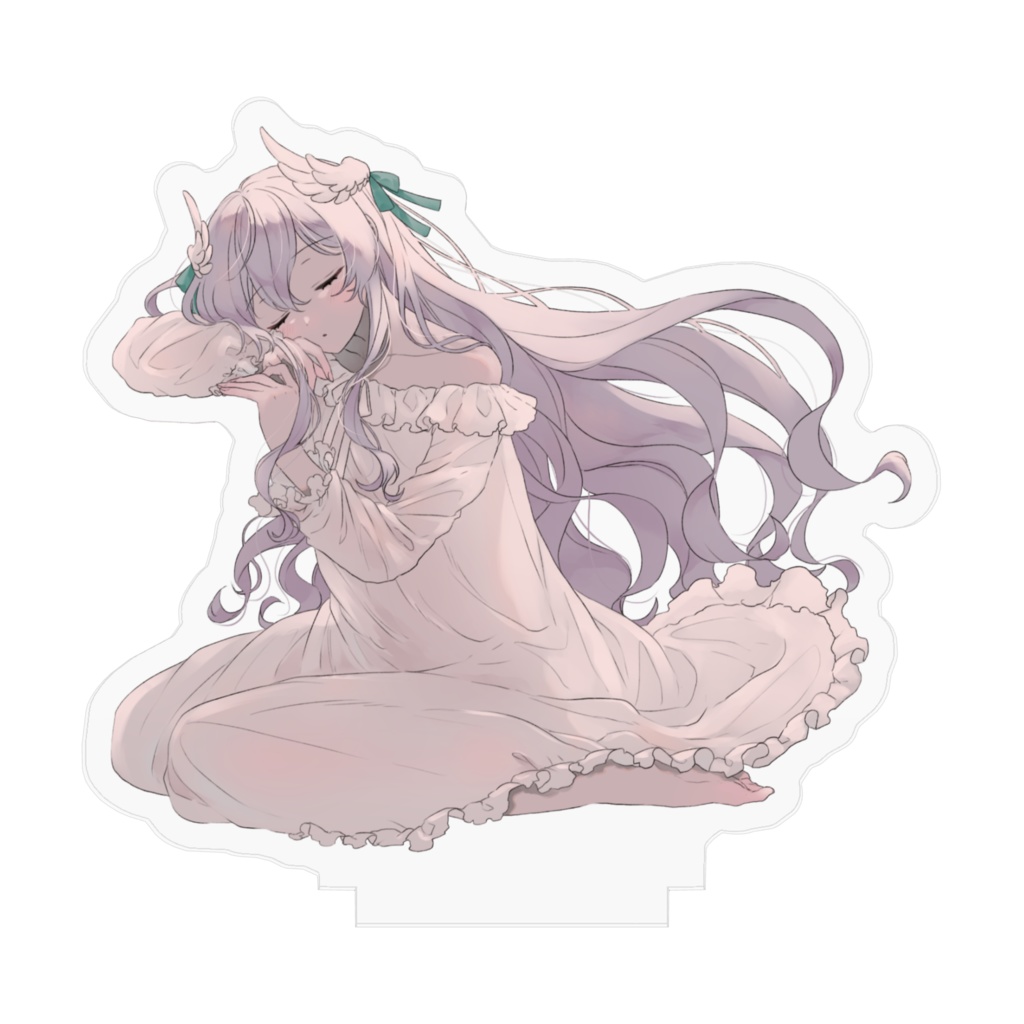 【誕生日記念2024】天羽めいこ『春を待つ』アクリルフィギュア(寝顔)