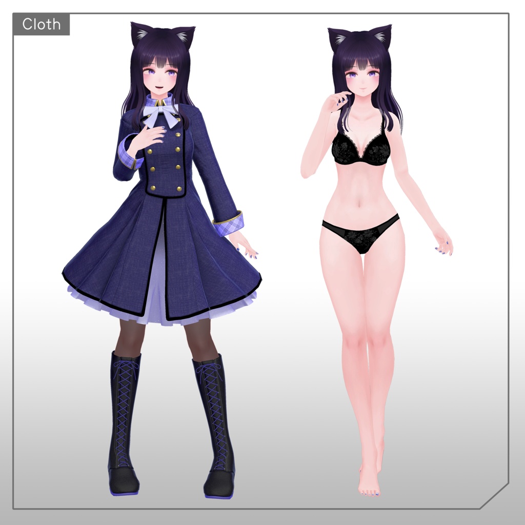 『キリノ-Kirino-』オリジナル3Dモデル