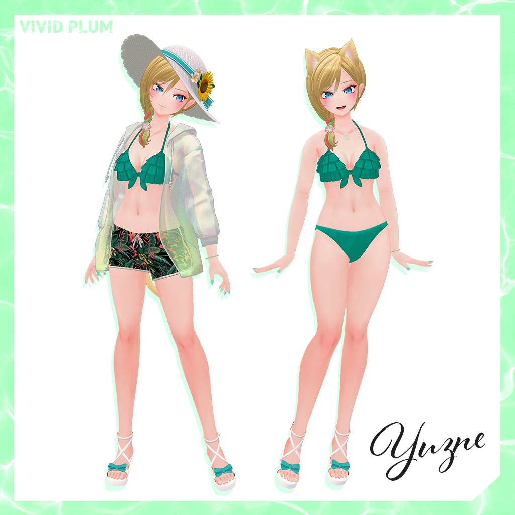 ユズネ&キリノ追加衣装『BeachResort』 拡張パッケージ