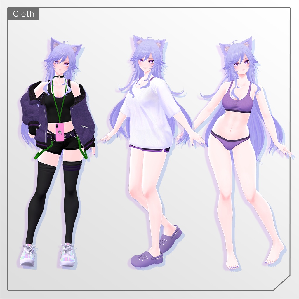 『リセリエ-Liserie-』オリジナル3Dモデル