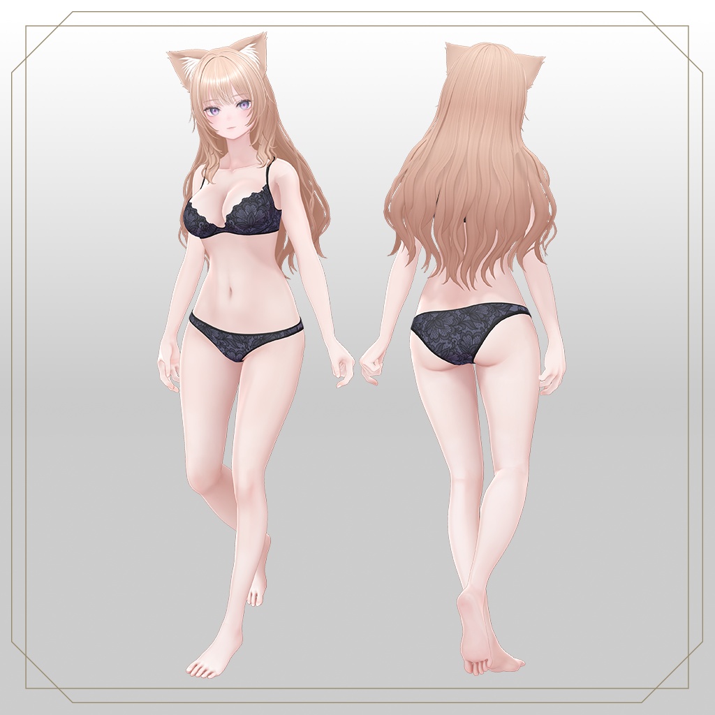 『柚希-Yuzuki-』オリジナル3Dモデル