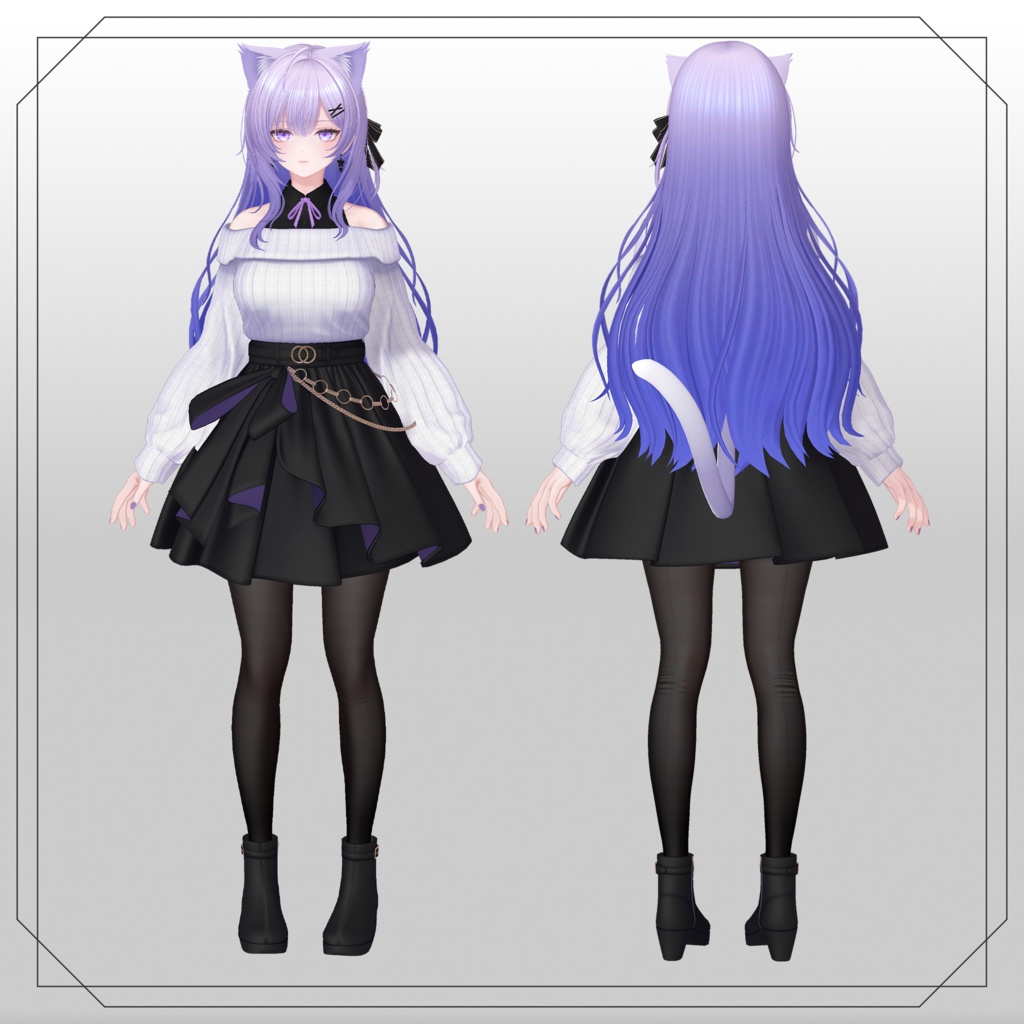 『莉々沙-Ririsa-』オリジナル3Dモデル
