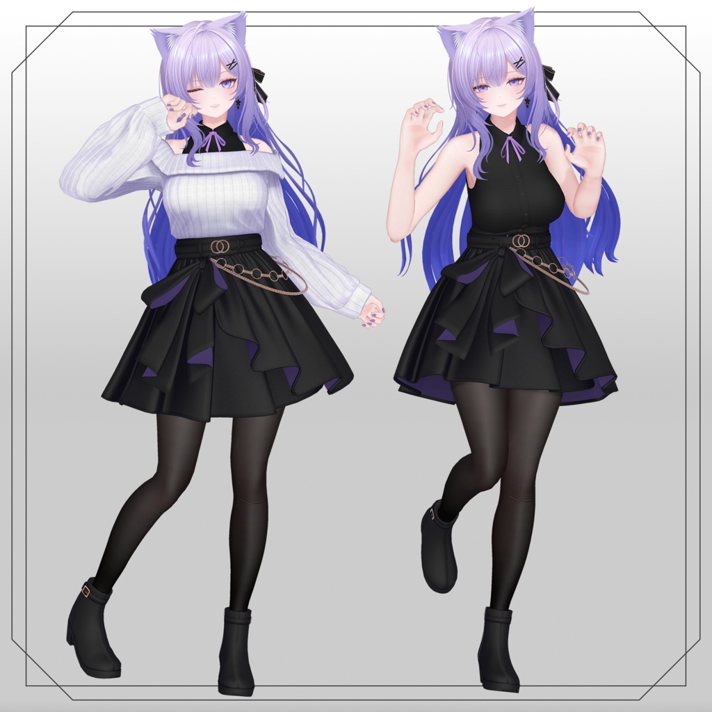 『莉々沙-Ririsa-』オリジナル3Dモデル