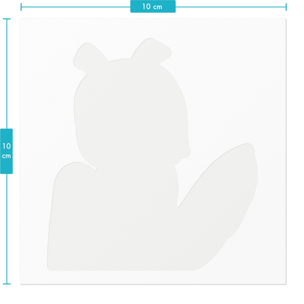 らゆゃととらステッカー
