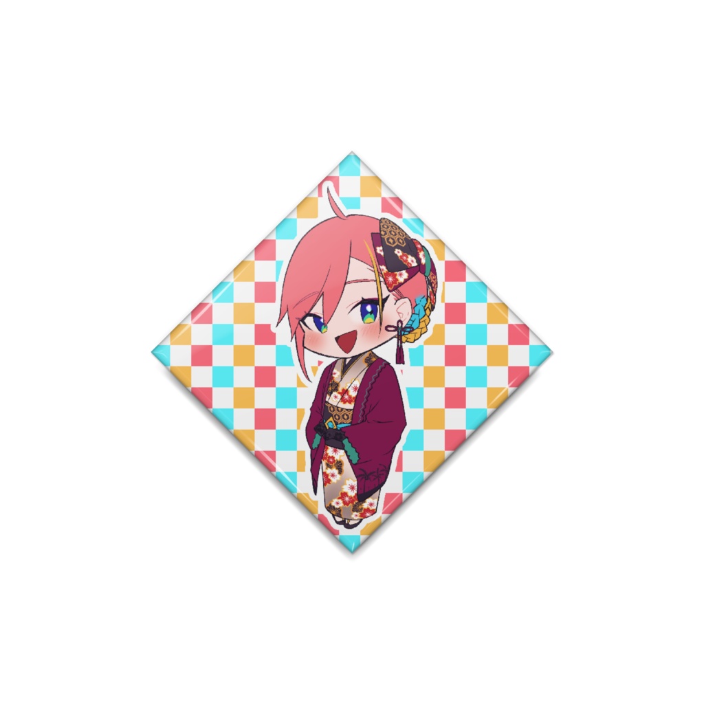 【公式】リラン・オルブライト_缶バッジC