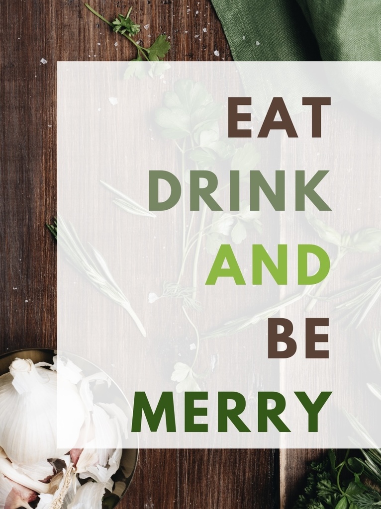 Eat drink and be merry(あんしんboothパック)