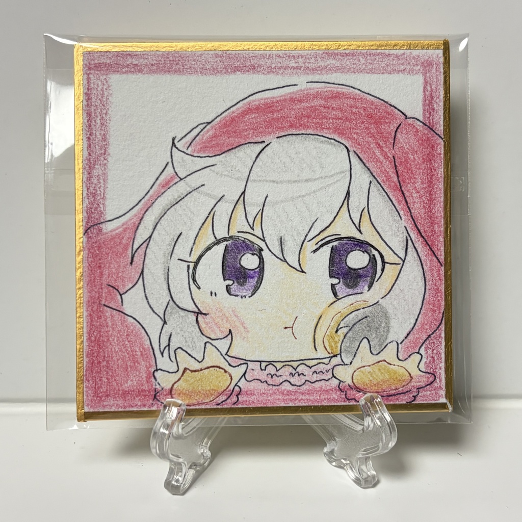 【直筆豆色紙】雪音クリス