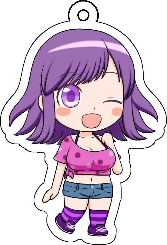 オリジナルアクリルキーホルダー　さき