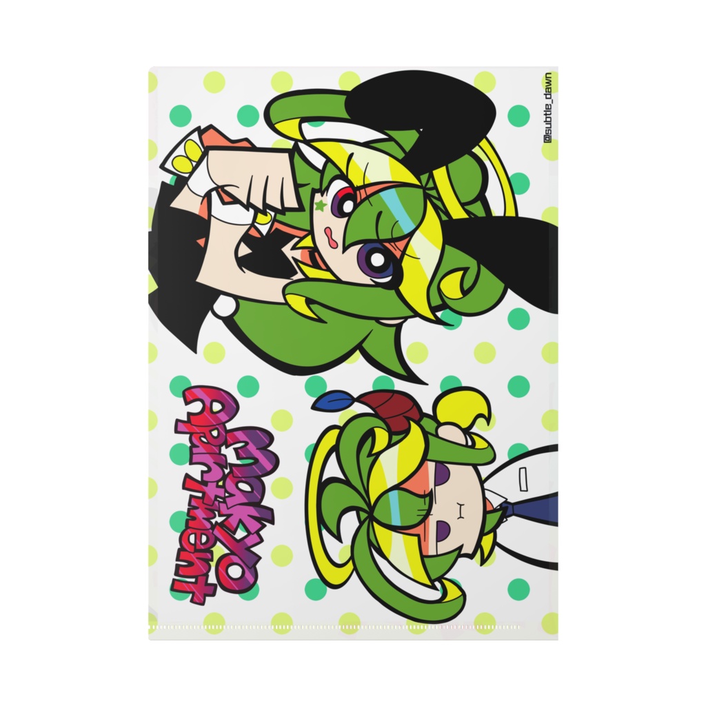 ティティくんクリアファイル