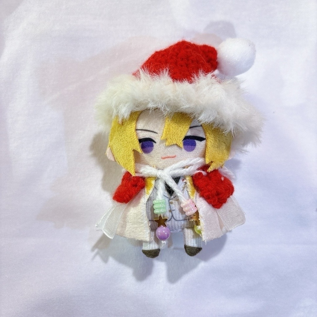 【ぱぺ服】クリスマスセット🎅 帽子 ハット ケープ ぬい服 ハンドメイド
