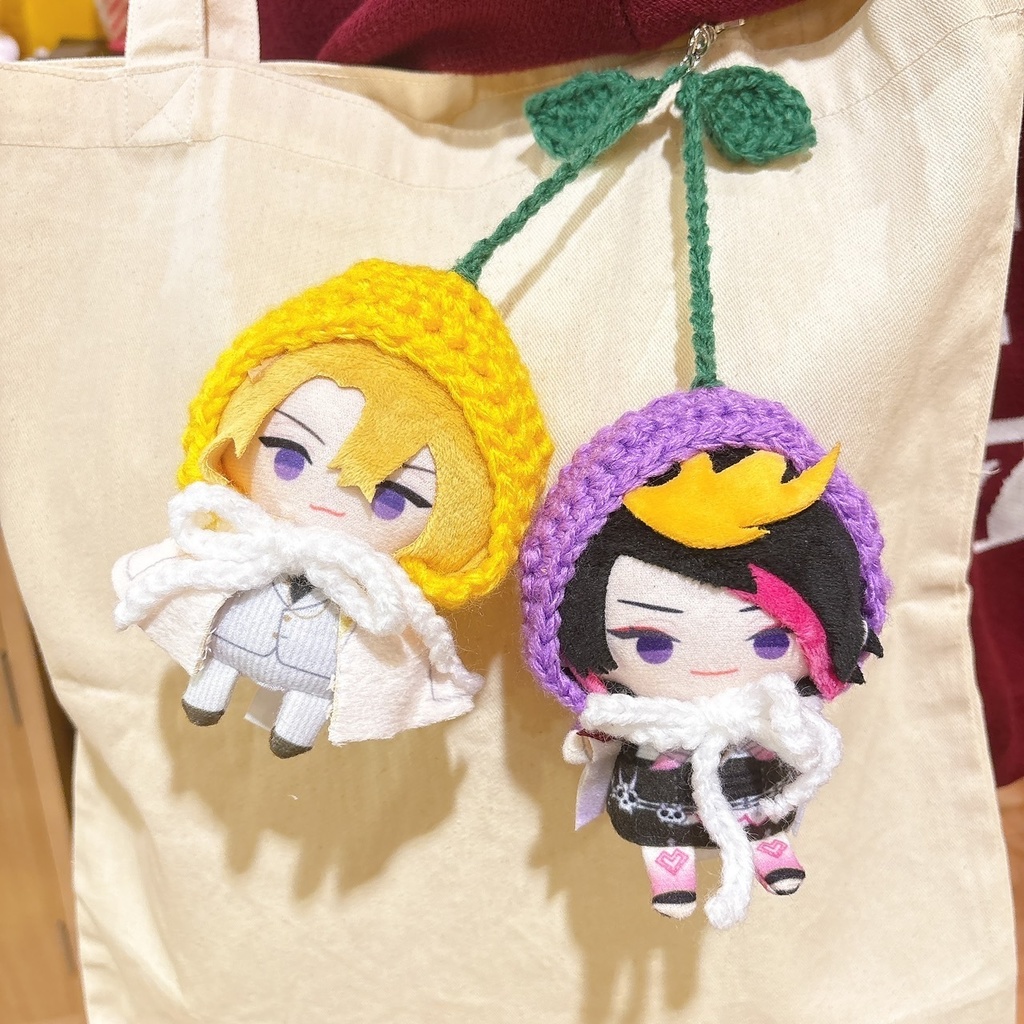 【ぱぺ服】ハンドメイド フルーツ 帽子 ペア