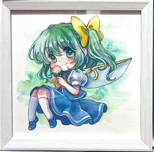 額装原画　大妖精