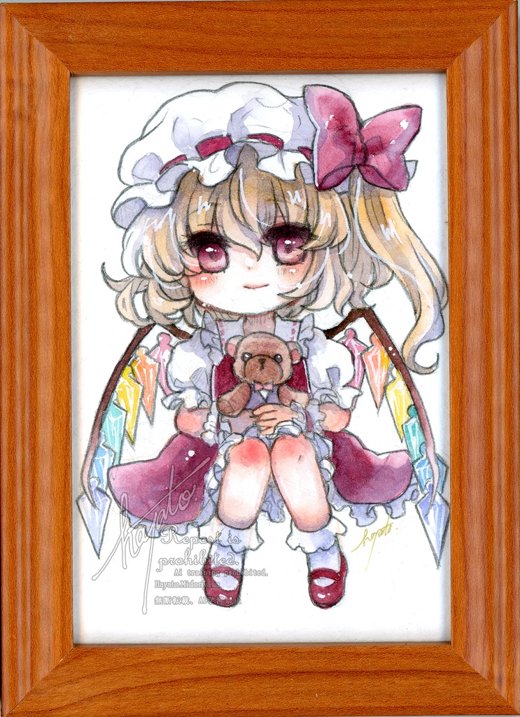 額装原画 フランドール・スカーレット