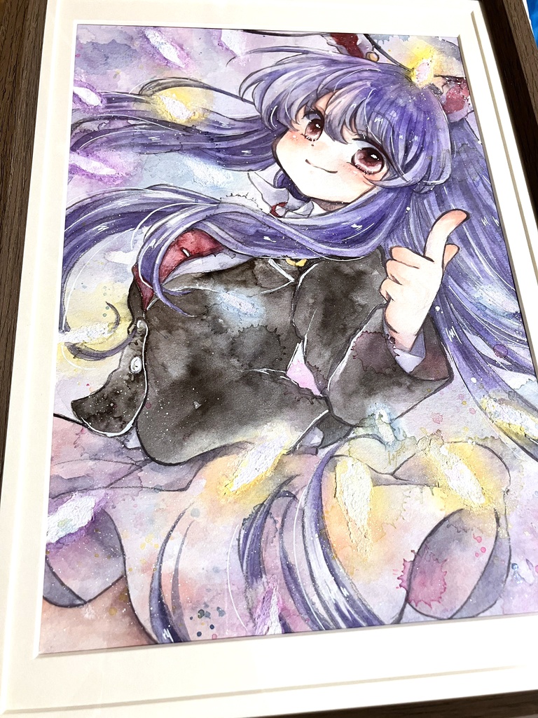 額装原画　鈴仙・優曇華院・イナバ（うどんげ）