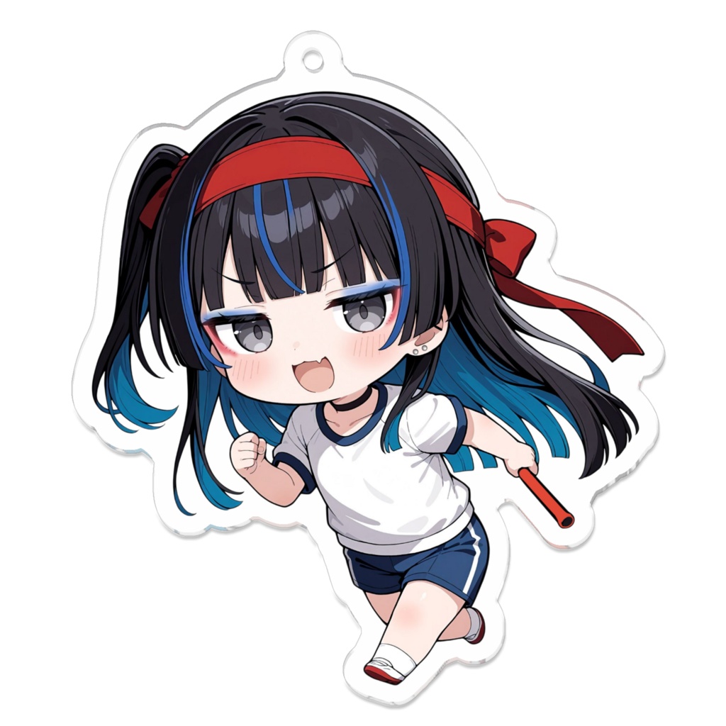 きなこ先輩×体操服 アクリルキーホルダー7×7cm【限定10/31まで】