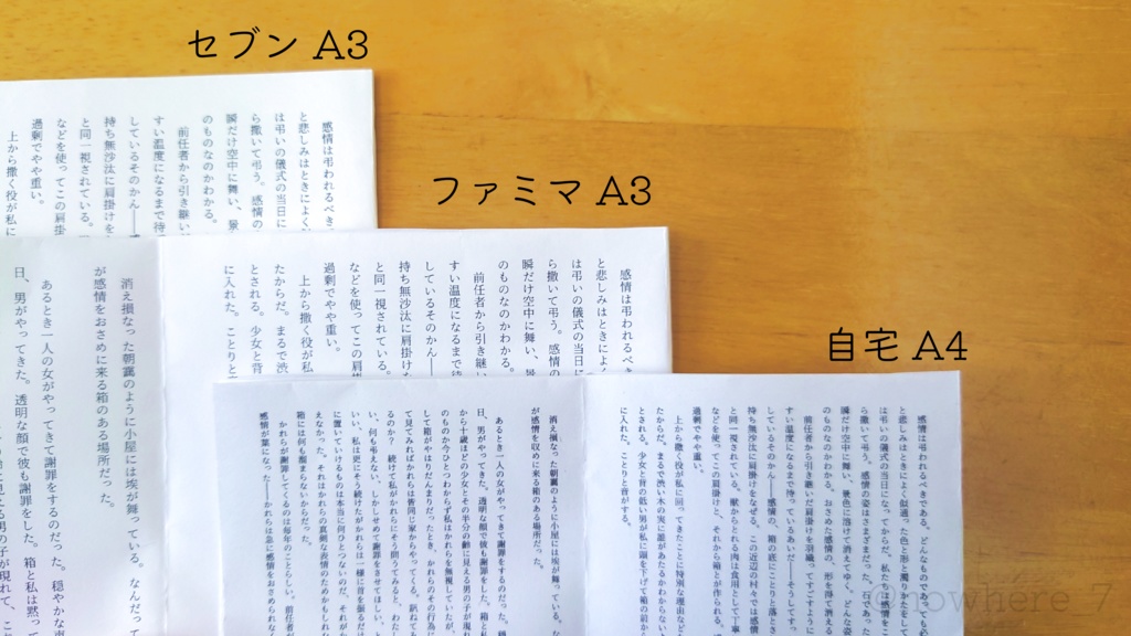 空・弔われるすべて( #ペーパーウェル07 参加 )